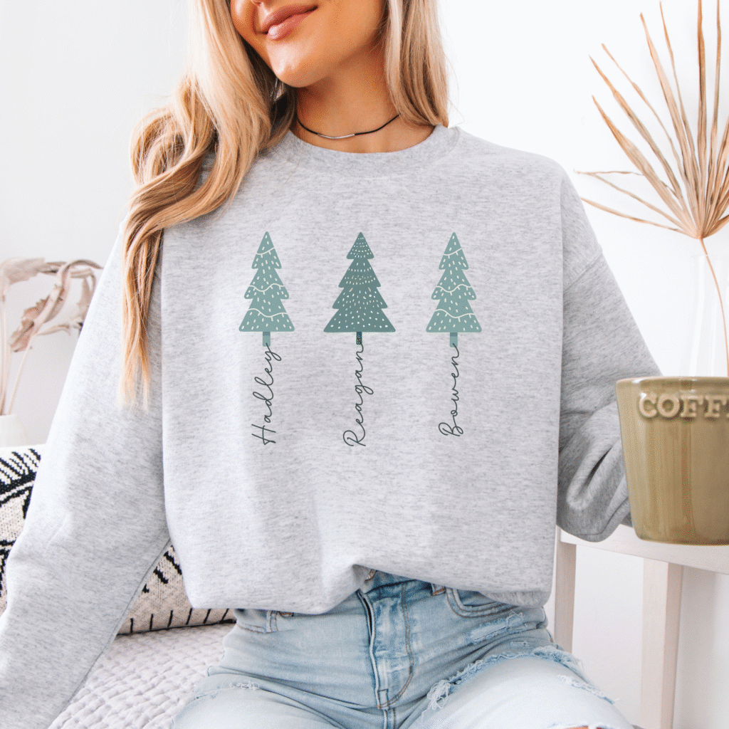 custom grandma or mom sweatshirt