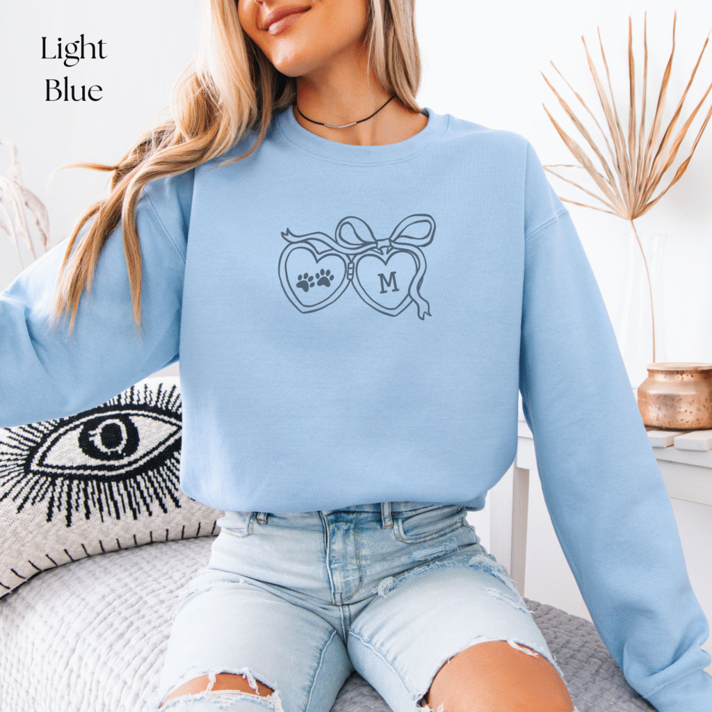 custom dog mom sweatshirt